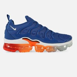 vapormax orange and blue